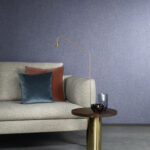 Arte Essentials les nuances Nelson behang in kleur Sapphire (91557) - Interieur impressie