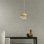Arte Essentials les nuances Nelson behang in kleur Desert (91563) - Interieur impressie