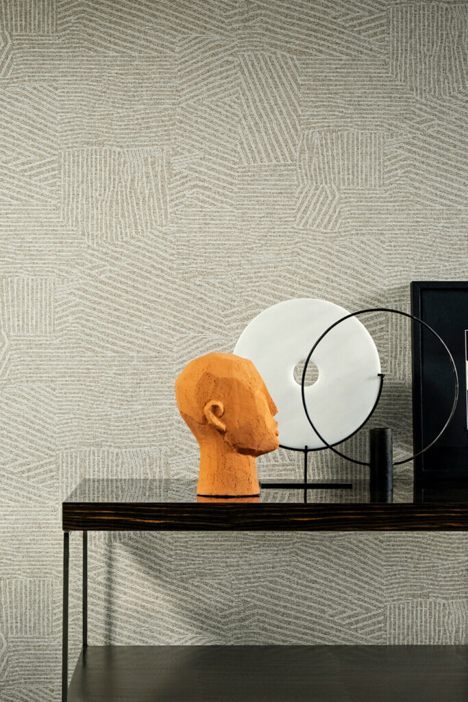 Arte Essentials modulaire Furrow behang in kleur 53012 (53012) - Interieur impressie