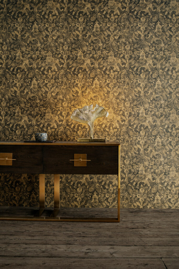 Arte Essentials travellers Tantor behang in kleur 11081 (11081) - Interieur impressie