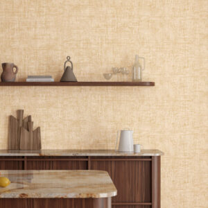 Arte Essentials brushed suede Brushed suede behang in kleur Sand (59621) - Interieur impressie