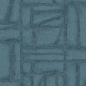 Arte Essentials costura Bojagi behang in kleur Deep Indigo (57543) - Product close-up