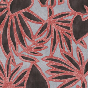 Arte Essentials-costura Botanis behang in kleur Red Jeans (57580) - Product close-up