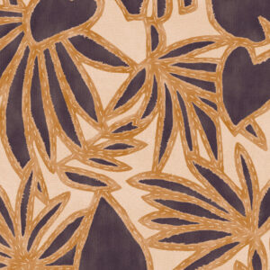 Arte Essentials-costura Botanis behang in kleur Orange Ginger (57582) - Product close-up