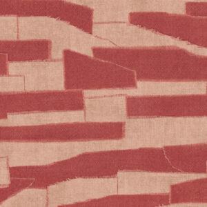 Arte Essentials costura Gabarit behang in kleur Pimento Blush (57563) - Product close-up