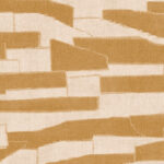Arte Essentials costura Gabarit behang in kleur Butterscotch White (57564) - Product close-up