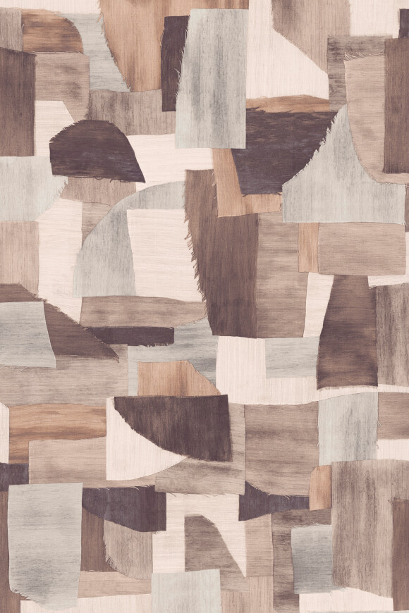 Arte Essentials costura Urban behang in kleur Céruse (57602) - Product close-up