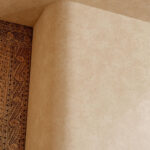 Arte Essentials kaolin Calcaire stucco behang in kleur Nude (30307) - Interieur impressie