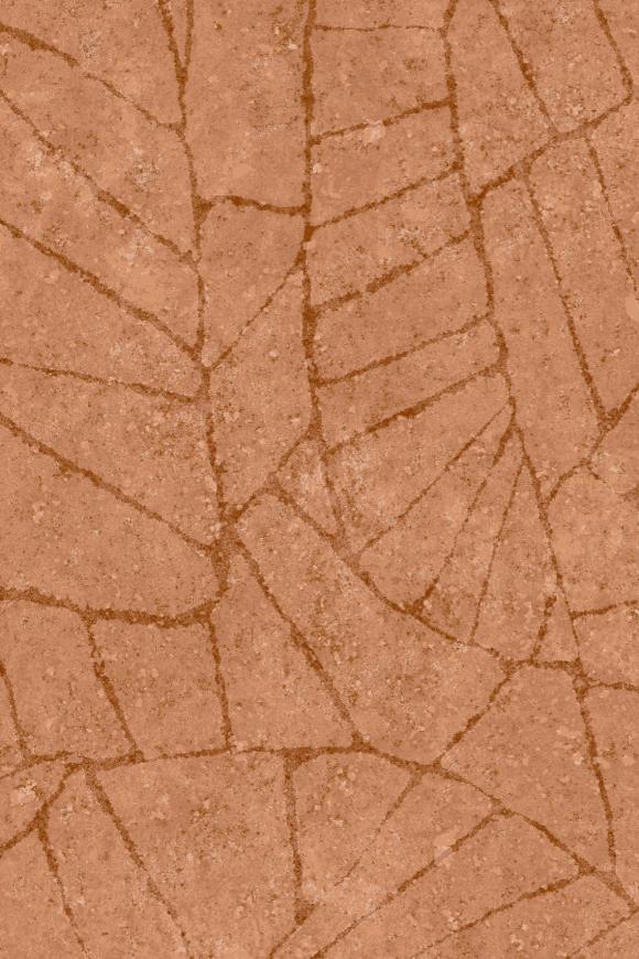 Arte Essentials-kaolin Fragment behang in kleur Tangerine (30334) - Product close-up