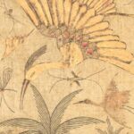 Arte Essentials kaolin Passeggio behang in kleur Bright Sunset (30371) - Product close-up