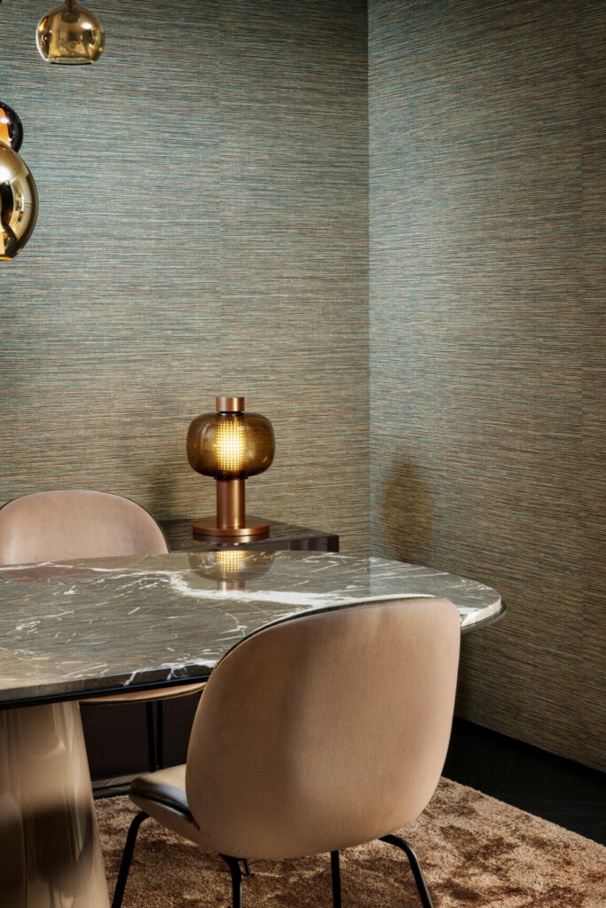 Arte Essentials les naturels La prairie behang in kleur Exotic Brown (26729) - Interieur impressie