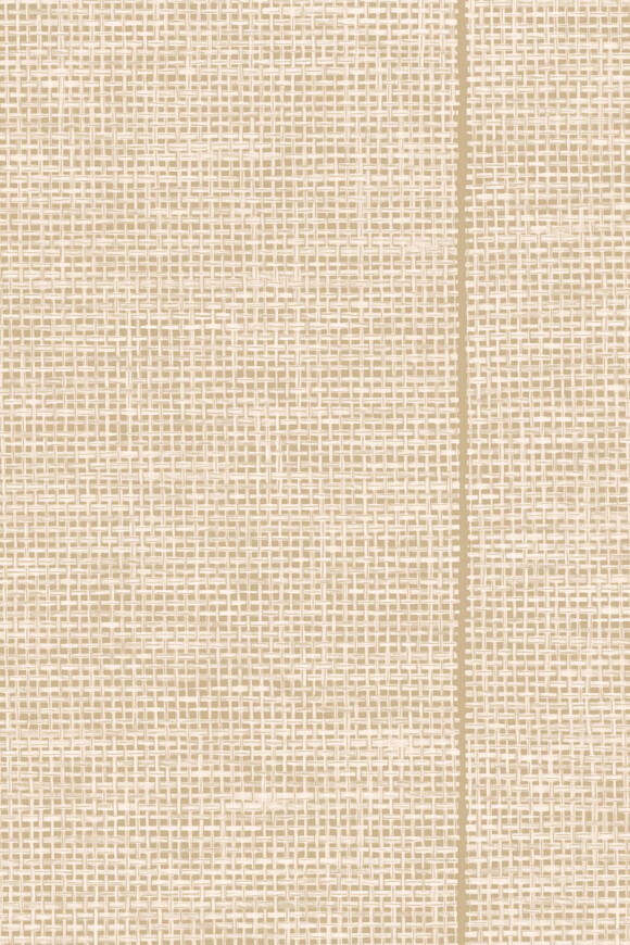 Arte Essentials-les-naturels Le Raphia Tissé behang in kleur Sand (26742) - Product close-up