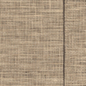 Arte Essentials les naturels Le raphia tisse behang in kleur Black Natural (26744) - Product close-up