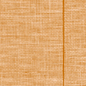 Arte Essentials les naturels Le raphia tisse behang in kleur Mandarine (26746) - Product close-up