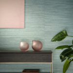 Arte Essentials les naturels Le sisal behang in kleur Blue Horizon (26710) - Interieur impressie