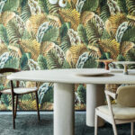 Arte Essentials les naturels Verdure behang in kleur Green Gold (26760) - Interieur impressie