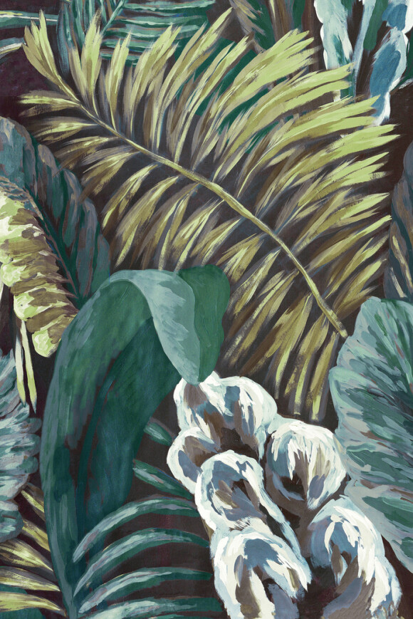 Arte Essentials les naturels Verdure behang in kleur Blue Mint (26761) - Product close-up