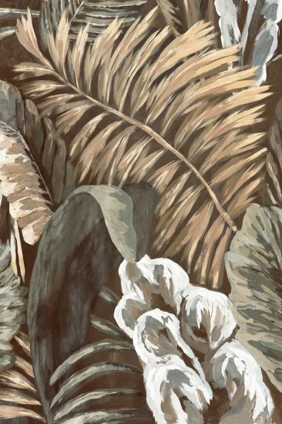 Arte Essentials les naturels Verdure behang in kleur Winter Garden (26762) - Product close-up