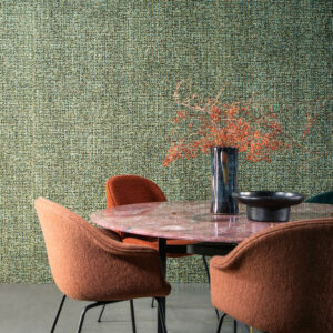 Arte Essentials palette Cashmere behang in kleur Fern (73064A) - Interieur impressie