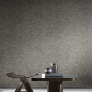 Arte Essentials palette Chanderi behang in kleur Onyx (91508C) - Interieur impressie