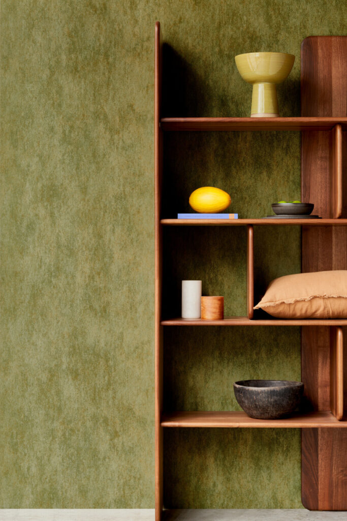 Arte Essentials palette Manchas behang in kleur Unakite (57527A) - Interieur impressie