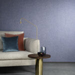 Arte Essentials palette Nelson behang in kleur Sapphire (91557B) - Interieur impressie