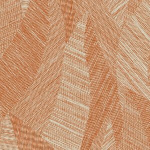 Arte Essentials tangram Bounty behang in kleur Terracotta (24021) - Product close-up