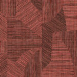 Arte Essentials tangram Caprice behang in kleur Coral (24000) - Product close-up