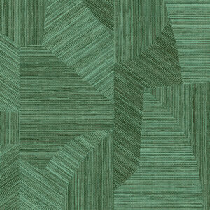 Arte Essentials tangram Caprice behang in kleur Lagoon (24001) - Product close-up