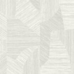 Arte Essentials-tangram Caprice behang in kleur Washed White (24003) - Product close-up