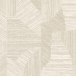 Arte Essentials tangram Caprice behang in kleur Linen (24004) - Product close-up