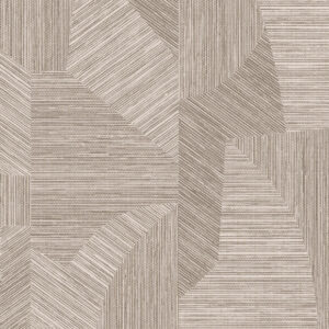 Arte Essentials-tangram Caprice behang in kleur Stone (24006) - Product close-up