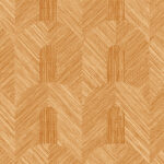 Arte Essentials tangram Dome behang in kleur Amber (24060) - Product close-up