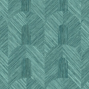 Arte Essentials-tangram Dome behang in kleur Lagoon (24062) - Product close-up