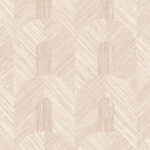 Arte Essentials tangram Dome behang in kleur Blush (24063) - Product close-up