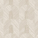 Arte Essentials-tangram Dome behang in kleur Sand (24065) - Product close-up