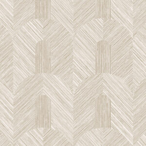 Arte Essentials-tangram Dome behang in kleur Sand (24065) - Product close-up