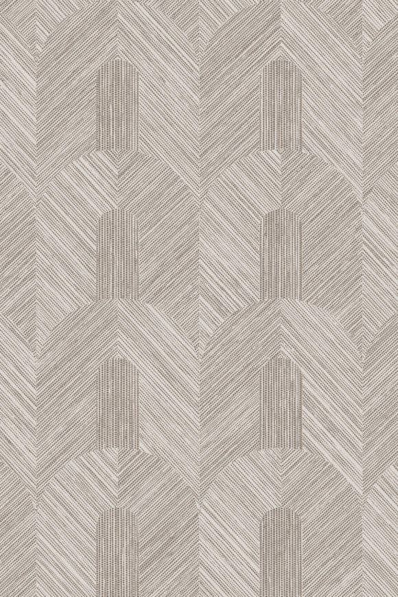 Arte Essentials-tangram Dome behang in kleur Blue Ash (24067) - Product close-up