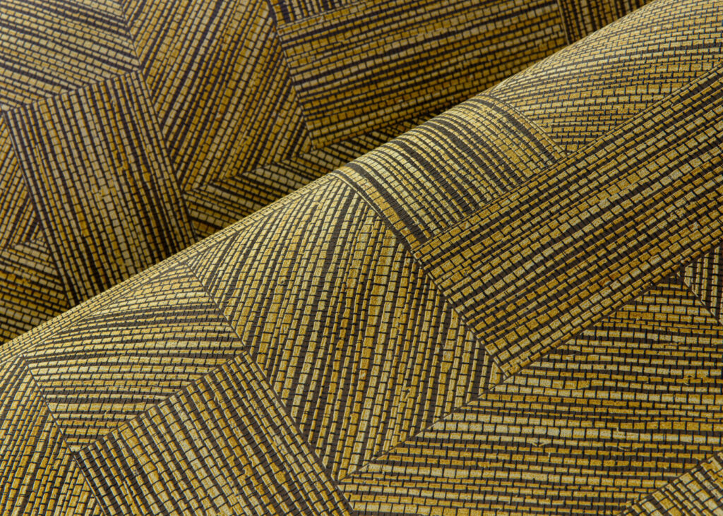 Arte Essentials tangram Intarsio behang (24040) - Sfeerbeeld