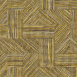 Arte Essentials tangram Intarsio behang in kleur Malt (24040) - Product close-up