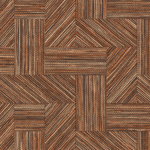 Arte Essentials-tangram Intarsio behang in kleur Burnt Sienna (24042) - Product close-up