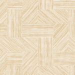 Arte Essentials-tangram Intarsio behang in kleur Mustard (24045) - Product close-up