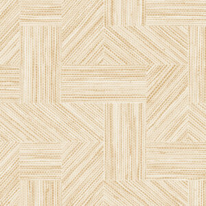 Arte Essentials-tangram Intarsio behang in kleur Mustard (24045) - Product close-up