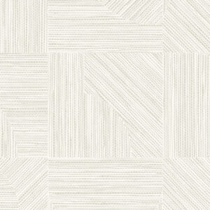 Arte Essentials-tangram Splice behang in kleur Washed White (24083) - Product close-up