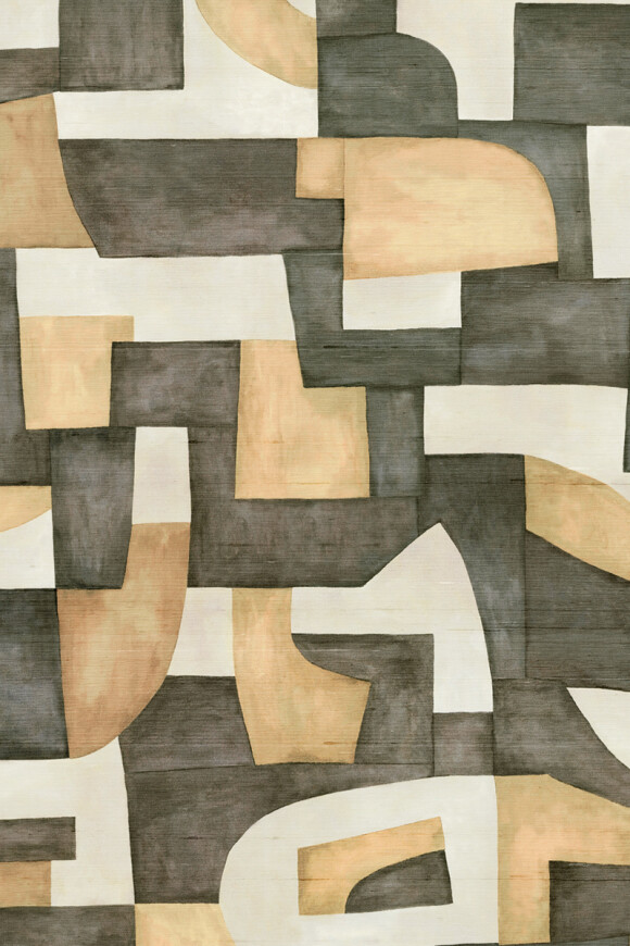 Arte Essentials totem Ecoline behang in kleur Sandstone (18902) - Product close-up