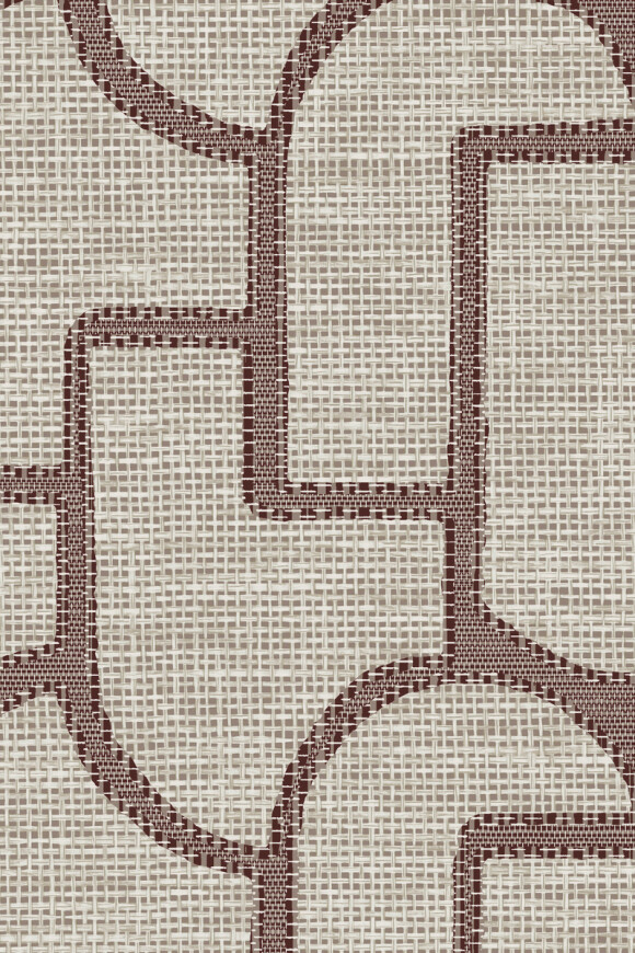 Arte Essentials-totem Esparto Ibérico behang in kleur Mink (18911) - Product close-up