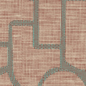 Arte Essentials totem Esparto iberico behang in kleur Terra Teal (18912) - Product close-up