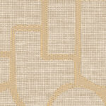 Arte Essentials-totem Esparto Ibérico behang in kleur Flaxen (18913) - Product close-up