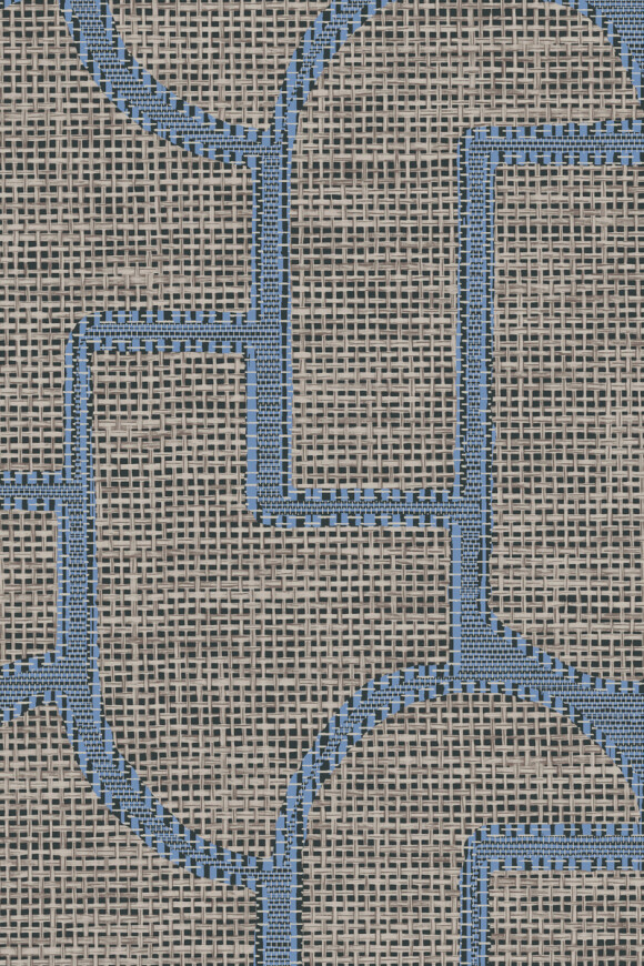 Arte Essentials totem Esparto iberico behang in kleur Nocturne (18915) - Product close-up