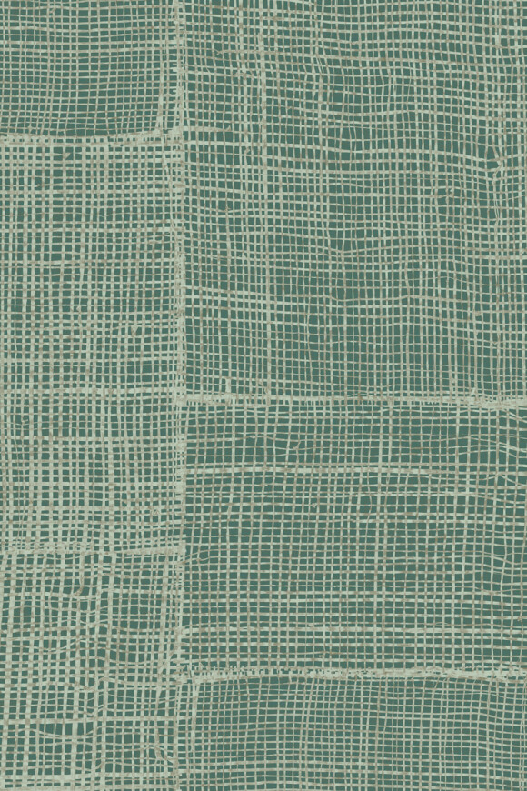 Arte Essentials totem Rabane behang in kleur Malachite (18920) - Product close-up